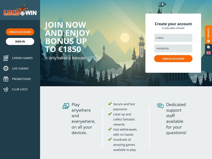 Locowin Online Casino im Test: Erfahrungen und Empfehlungen für deutsche Spieler - overview